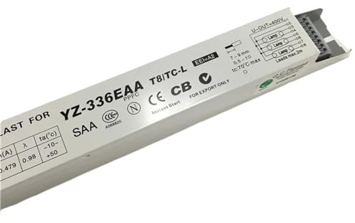 FYOCOXDS 1 pièce YZ-336EAA 220-240V T8/TC-L 36W * 3/40W * 3 L290D Ballast électronique néon/Fluorescent Transformateur
