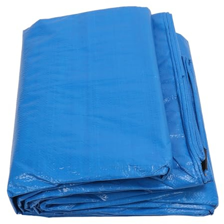 Mavaol 16x19 ft Extra Large Heavy Duty Waterproof Tarp, with Grommets, Reinforced Edges, Outdoor Camping Canopy Tarpaulin for Covering Vehicles, Machinery, Equipment
