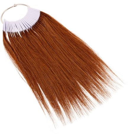DRESSOOS 30stücke Teiliges Haarfärbe-musterset Aus Echtem Haar Mit Übungssträhnen Für Friseure Natürliche Textur Und Nahtlose Integration Für Salon-haarfarbenprüfung Und Stylingtests