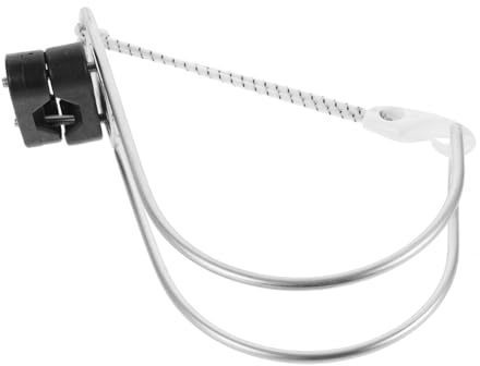 CONGARTENO Stainless Steel Horseshoe Lifebuoy Holder Life Ring Bracket for Boat Ship Secure Floating Device Attachment Adjustable and Wear Resistant Lifebuoy Ring Bracket