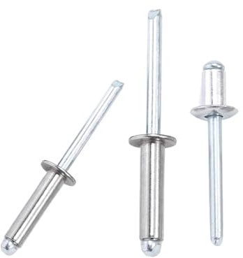Kernziehnieten Blindnieten mit Kuppelkopf, hochfest, Edelstahl 304, M3-M6,4, for Metallmöbel und Automobilindustrie(M5(10Pcs),7mm)