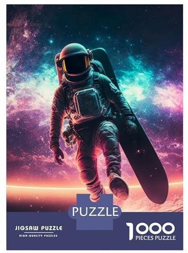 Puzzles für Jugendliche, 1000 Teile, Nebel, Surfer, Puzzles für Erwachsene, Spielzeug, Wanddekoration, Analyse und Logik, herausforderndes Spiel, Geschenke, 38 x 26 cm, 1000 Stück