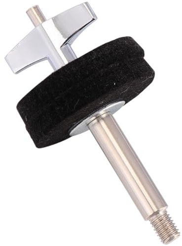Healifty Tornillo de Hierro para Colgar Platillos, Soporte para Rack de Percusión, Diseño Pulido y Fácil de Instalar, Accesorio para Batería y Bombo Negro