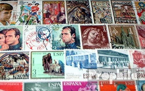 Prophila Collection España 100 Varios Sellos Especiales y Gran Formato (Sellos para los coleccionistas)