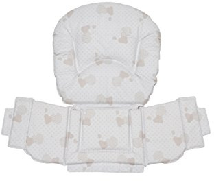 Foppapedretti Cuscino Imbottito Ricambio Originale per Seggiolone IlSediolone, per bambini, in Morbida Spugna Rivestita in PVC, Igienico Lavabile e Anatomico, Seduta Confortevole, Dolcecuore