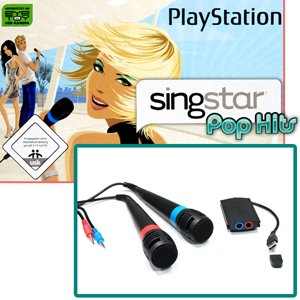 Sony SingStar 2 Microphone for PS2/PS3 (without game)