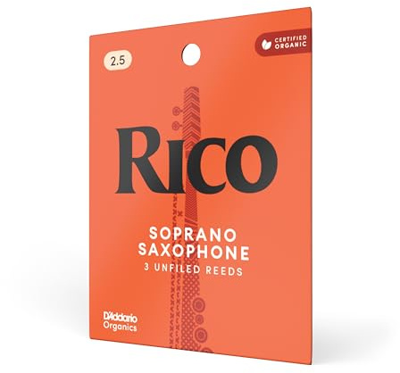 RICO Blätter für Sopransaxophon Stärke 2.5 (3 Stück)