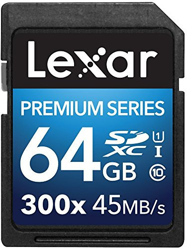 Lexar Premium II 300X 64GB SDXC U1 Scheda di memoria - LSD64GBBEU300