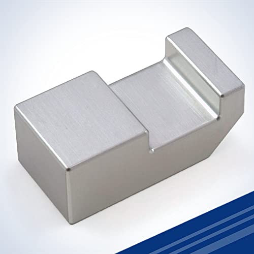 Tungsten Ergonomische Bucking Bar BB-13: 0,7 kg, gekerbte Seite, 2,5 x 3,2 x 6,3 cm