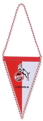 1. FC Köln Wimpel/Miniwimpel/Autobanner/Banner Spürbar Anders (13 cm) - Plus gratis Aufkleber Forever Köln
