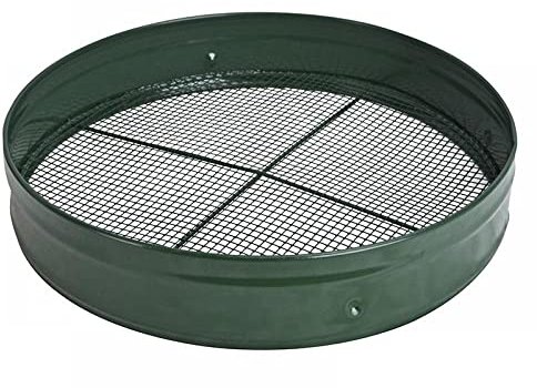 Faithfull Countryman All Steel Garden Sieve - 330 Dia. 10mm Holes