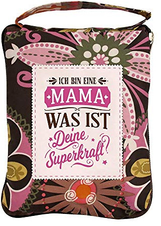 History & Heraldry Design Top Lady Tasche: Beste Mama/Einkaufstasche, Strandtasche, Sporttasche, Blumenmuster/vielseitig, praktisch, personalisiert mit Name und Spruch
