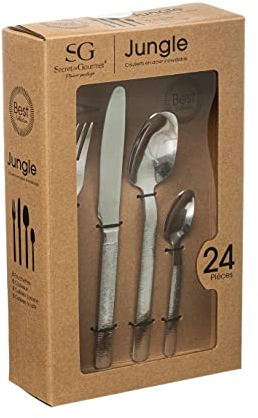 Secret de gourmet MÉNAGÈRE INOX 24P Jungle