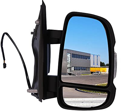 BESTPRICE ATP 1x Elektrischer Außenspiegel rechts beheizbar Seitenspiegel | Kompatibel mit: CITROËN JUMPER II Bus, JUMPER II Kasten, JUMPER II Pritsche/Fahrgestell, FIAT DUCATO Bus, DUCATO Kasten