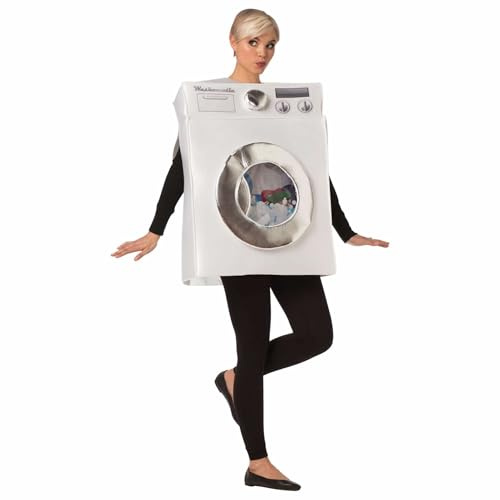 Rasta Imposta Costume de machine à laver amusant pour adulte Taille unique Multicolore