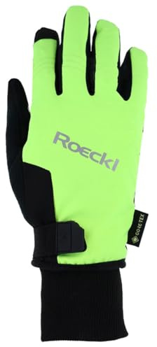 Roeckl Rocca 2 GTX Winter Fahrrad Handschuhe lang Fluo gelb 2024