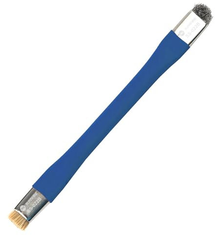 Reinigungsbürste aus Nylon und Stahldraht für Motherboard-IC-Chip-Kleber, zum Entfernen von Leiterplatten, Handy, Laptop, Reparaturwerkzeug