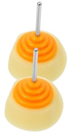 TIDTALEO 2pièces Tampons De Polissage Pour Perceuse Lot Pour Polir Et Sceller Les Jantes Et Surfaces Manche Conique De Facile à Utiliser