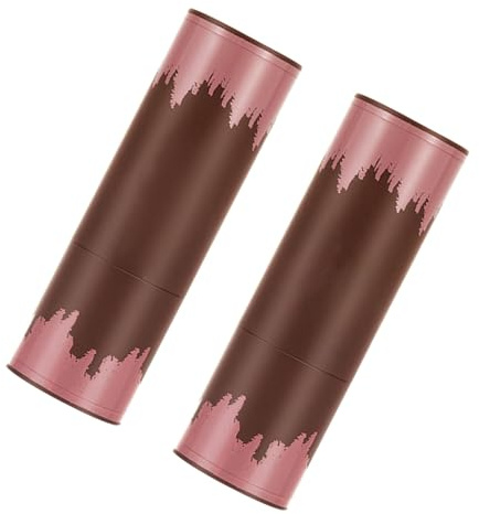 DECORNIJIA 2 Stück Haaransatz Puder Concealer Stick Wasserfest Schwarz Haarschattierung Schwammstift Für Frauen Haarwurzelauffüllung Kompakt