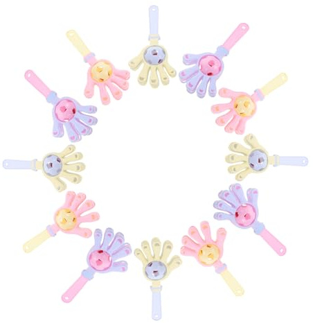 Kisangel 20 Piezas Aplausos De Colores Aplausos para Fiestas Regalos para Fiestas Decoraciones De Carnaval Aparatos para Hacer Ruido