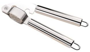 Alipis Presse-ail Et Broyeur à Ail Acier Inoxydable Hachoir Et Outil De Cuisine Multifonctionnel Pour Hacher Ail Et Gingembre