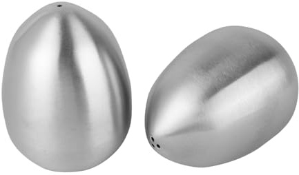 ABOOFAN 2pezzi Saliere a Forma Di Ovoide in Ceramica Contenitori Per Spezie e Bottiglie Per Condimenti e Salse Per Cucina e Tavolo