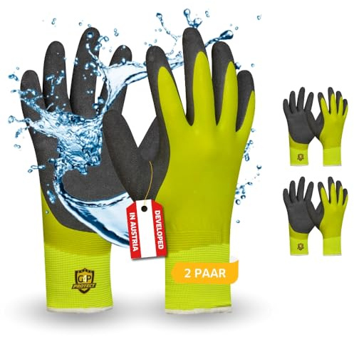 G4P Arctic Extreme Winterhandschuhe, 2 Paar, Gr. 11/XXL, gefüttert, warm | Für Bau, Lager & Outdoor im Winter, sicherer Halt bei Nässe, angenehme Passform, Spaziergang & Wandern, langlebig