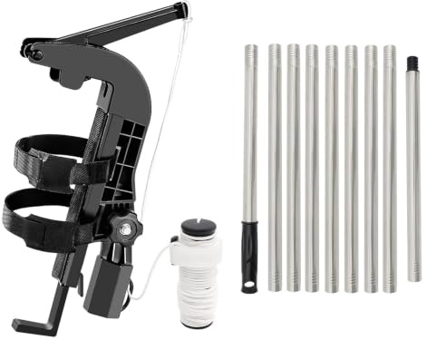 Rallonge pour bombe aérosol, perche télescopique 3,6 m avec angle de pulvérisation réglable – Pour spray anti-guêpes, peinture aérosol et nettoyage vitres