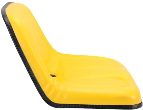 RASTKY Asiento de Tractor para Cortacésped 170 322 330 332 400 420 430, Asiento de Repuesto Amarillo con Respaldo Alto 135001YE TY15863