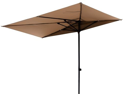 HUPQCVX Ombrellone Da Balcone, Salvaspazio, Ombrellone Unilaterale Regolabile In Altezza 200 * 130 Cm, Protegge I Fiori.(270 * 150cm)