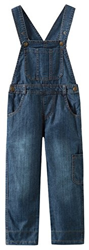 Grandwish Denim Latzhose Jungen Overalls für Kinder Gr.98 - Gr.140