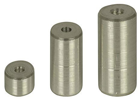 Original DERING® Distanzhülsen aus Aluminium, 15x10,5x10 (VPE = 5 Stück) | Abstandhalter für M10 | Wandabstandhalter | Schildhalter | Hülsen