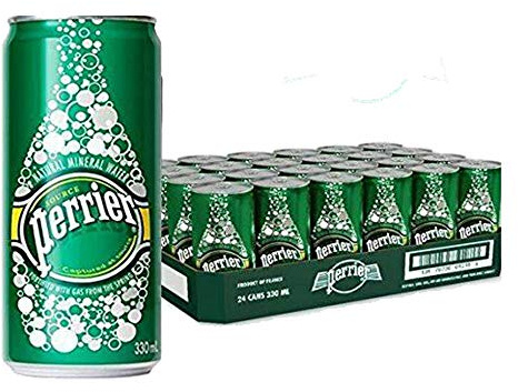 24 x 250ml acqua minerale naturale frizzante pranzo bevanda gassata sana