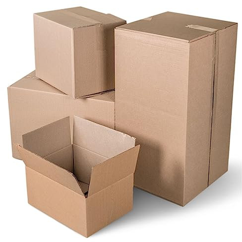 dimapax Faltkartons, Kartonagen, Kartons und Versandkartons für einfaches und sicheres Verpacken (200 x 150 x 90 mm, 300)
