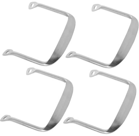 LABRIMP 4piezas Inoxidable para Olla Asas para Sartenes Resistentes Al para Cocción Casa y Comercial