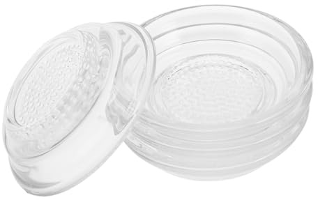 STOBAZA 4piezas Plato Para Mojar y Moler Salsa Transparente De Herramienta Ralladora De y Jengibre Para Salsas Condimentos y Aperitivos