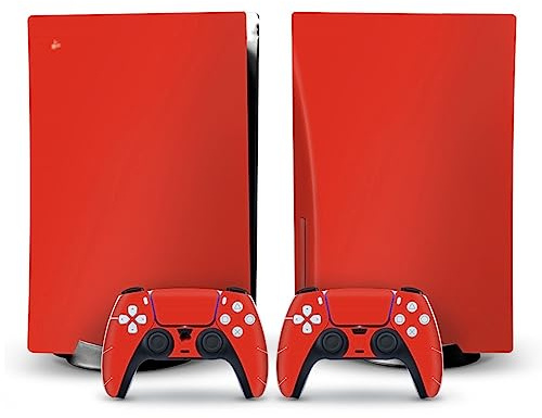 Senza Bolle, Senza Schiuma Decal Skin Per PS 5 Disk Edition Console 2 Controller Vinile Cover Wraps Per PS5 Disc Version 98916