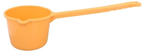 Alipis Louche à Eau Plastique Longue Poignée Ergonomique Cuillère Cuisine Multifonction pour Salle de Bain et Arrosage Légère Résistante et Facile à Transporter