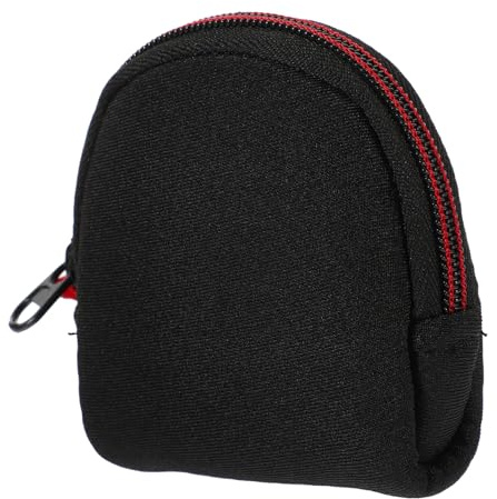 HOMSFOU Portable Round Camera Filter Pouch Neoprene Lens Filter Case with Mesh Bags Foldable and Easy to Carry for Camera and Lens Caps Suitable for Handbag Or Trolley Bag Style