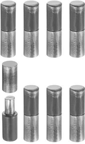 QUARKZMAN 8 Piezas De Bisagras De Barril Soldables 3 X 3/4 Desmontables | De Acero Al Carbono De Alta Resistencia, Para Soldar En Puertas De Metal Puertas Abatibles Rampas De Remolque
