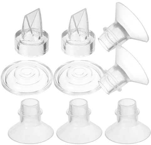 TOYANDONA Silikon Flanscheinsätze 17mm für Trage und Elektrische Komfortabel und Glatte Oberfläche Babyartikel Zubehör zum Stillen