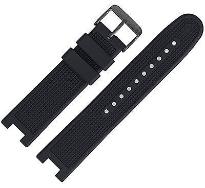 Victorinox Reloj de pulsera 004760, 21 mm, plástico negro – Número de chasis 241569, 241570, 241571, 241595, 241596, 241664, 241665, 241707 – Incluye Accesorios – cierre de repuesto gris