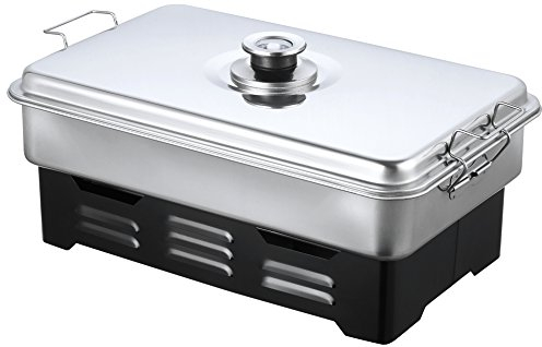 Kinghoff Tischräucherofen, Räucherei mit Thermometer für Balkon KH-1180