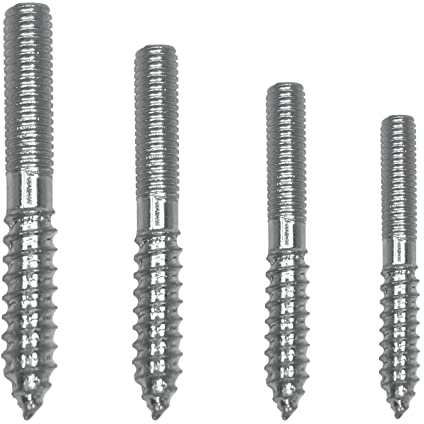 Stockschrauben - Stahl verzinkt - Gewindestifte mit TX (M6 x 40 mm, 100)