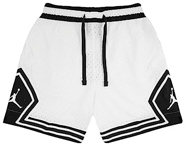 Nike Herren Df SPRT Dmnd Shorts, White/Black, L EU