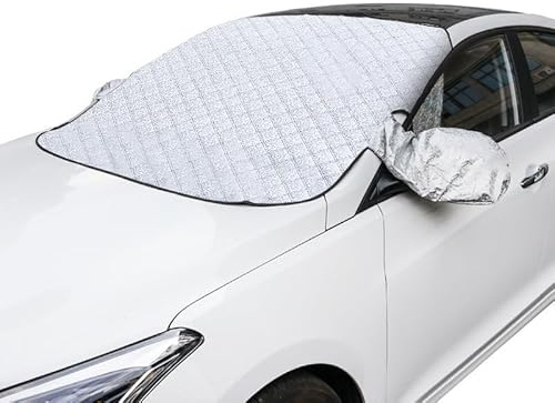 SOUTES Frontscheibe Abdeckung Sonnenschutz Auto, Für Kia Sportage NQ5 2022 2023 Faltbare Abnehmbare Frostschutz Autoabdeckung,mit Magneten, die gegen Schnee, EIS, Frost, Staub