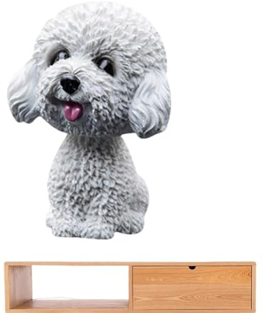 Wackelfigur Auto Wackeldackel Wackelhund Wackelkopffiguren – Lustige Dashboard-Dekoration für Auto und Home als Geschenk