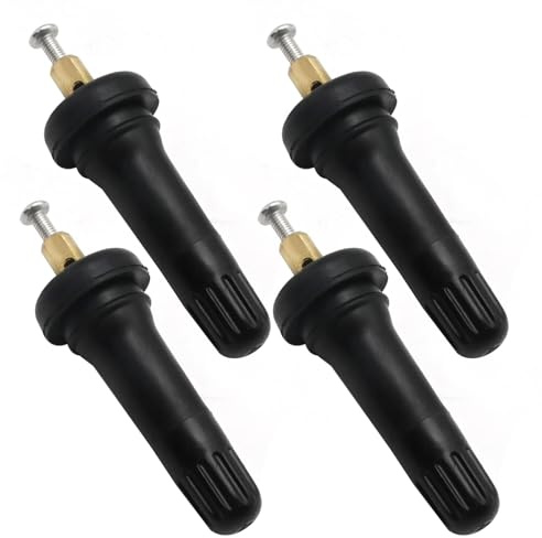 TPMS Reifendrucksensor-Ventilschaftreparatur-Set F2GT-1A180-CB, Ersatz für Ford C-Max 2012–2016, Ersatz für Ford Edge 2011–2016, ersetzt # EV6T-1A180-CB, 4 Stück