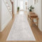 HUGEAR Vintage Passatoia Tappeto Corridoio Grigio Tappeti 60x240cm Cucina Antiscivolo Lavabile in Lavatrice Tapette Camera da Letto Scendiletto Cameretta Ufficio Pelo Corto Lungo Carpet