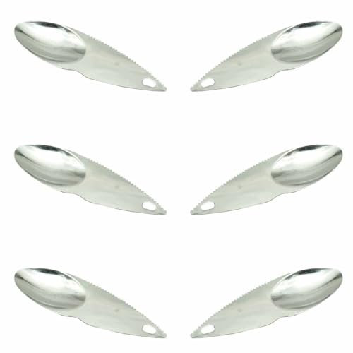 6 confezioni di aprifrutta kiwi cucchiaio kiwi frutta affettatrice frutta kiwi cucchiaio kiwi frutta affettatrice frutta aiuto per kiwi drago frutta arancia o altri frutti